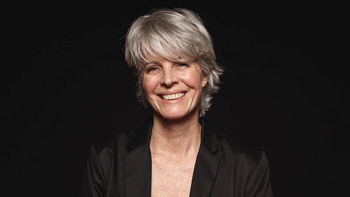 Smiling business woman