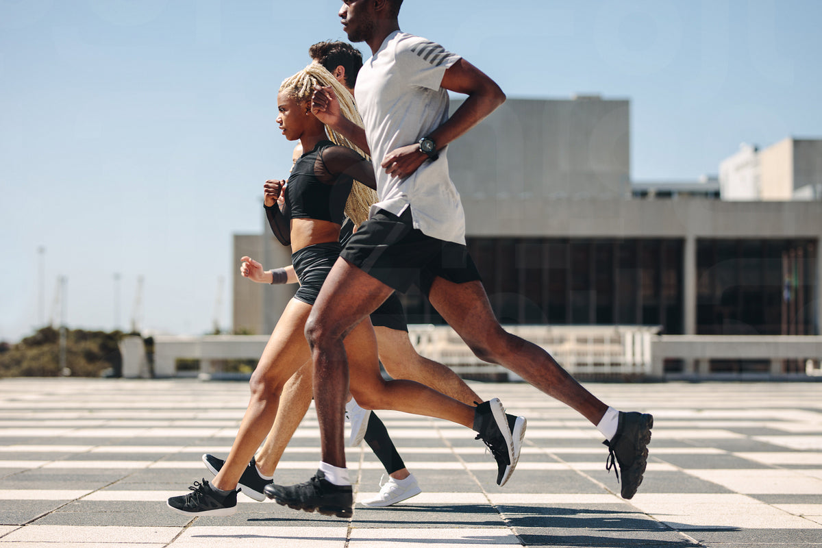 Street runner exercising in the city – Jacob Lund Photography Store ...