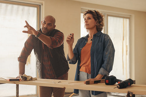 Home renovation collaboration: Couple redesigning & upgrading their house together