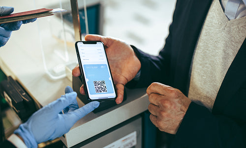 Rapid test medical pass for airline checkin during pandemic