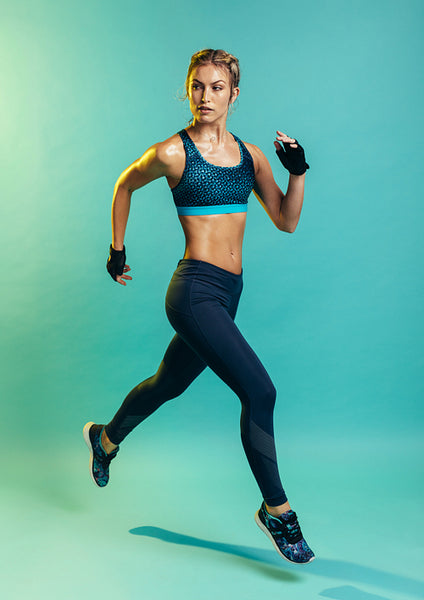 Female running training