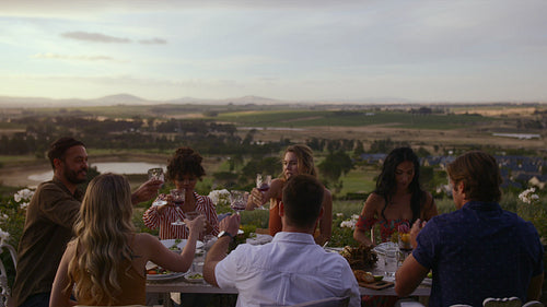 Cheers to our friendship!