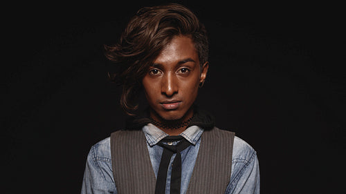 Portrait of an indian man