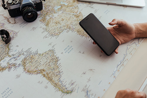 Planning the holiday trip 