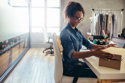 Preparing product for deliver to customer