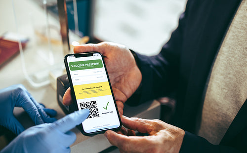 Check in at airport with immunity passport