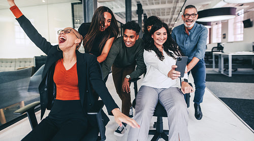 Snapping the best work moments