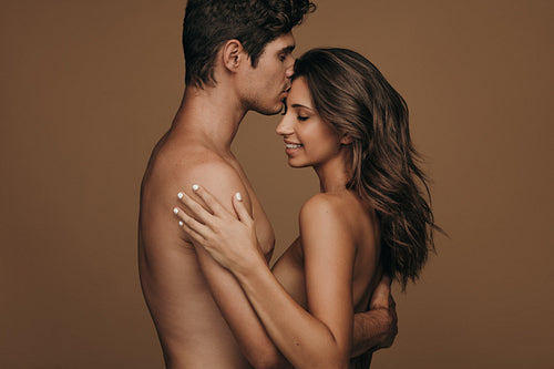 Beautiful couple in love