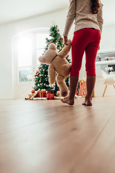 Christmas celebrations at home.