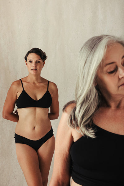 Embracing aging and being natural