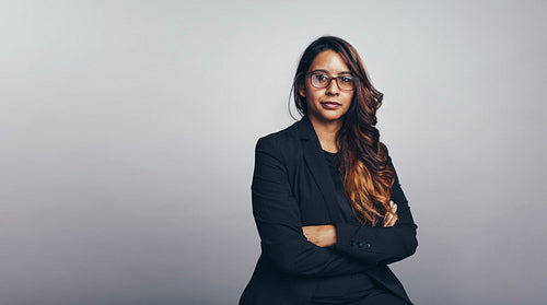 Portrait of businesswoman