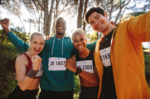 Marathon race winners