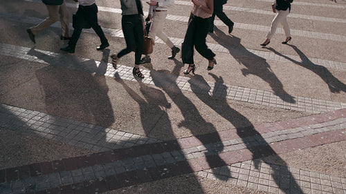 People using mobile phones while commuting to office