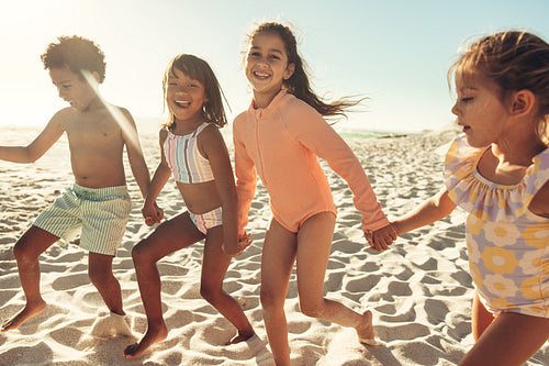 Playtime at the beach
