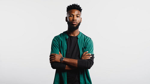 Portrait of african man