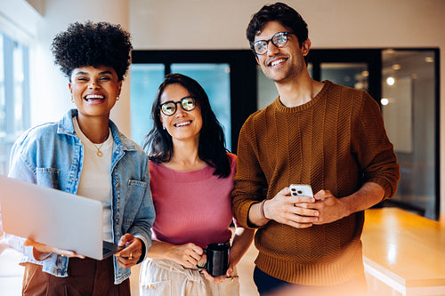 Celebrating small wins: Team shares a confident moment after review