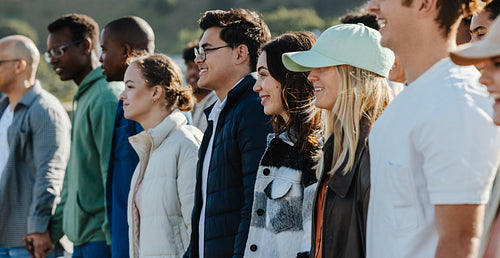 No enemies, only neighbors: a protest for human connection