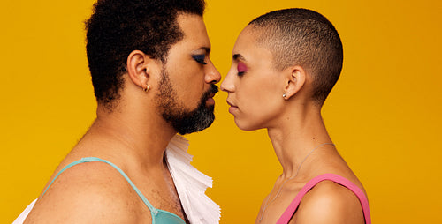 Conceptual image of gender fluidity