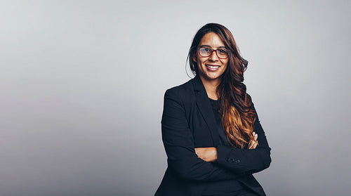 Portrait of businesswoman