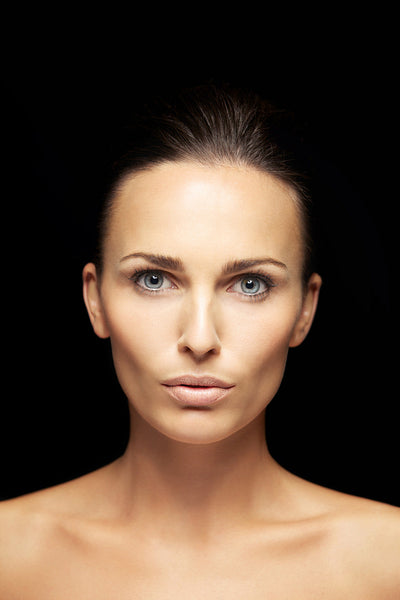 Gorgeous young model with perfect skin