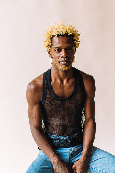 Confident gay man looking at the camera