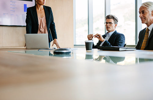 Business people meeting in conference room