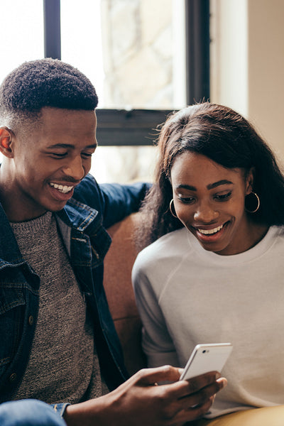 Teenagers resting at college campus