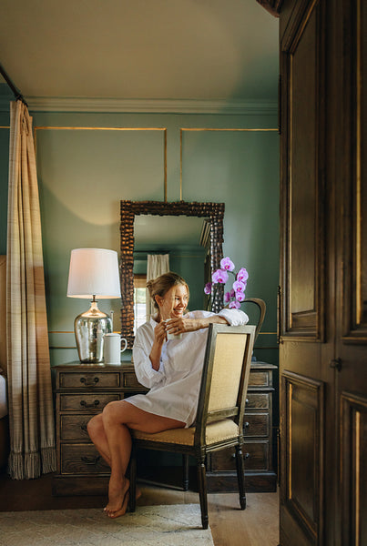 Enjoying the view outdoors