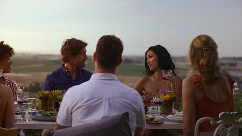 Toasting to years of friendship