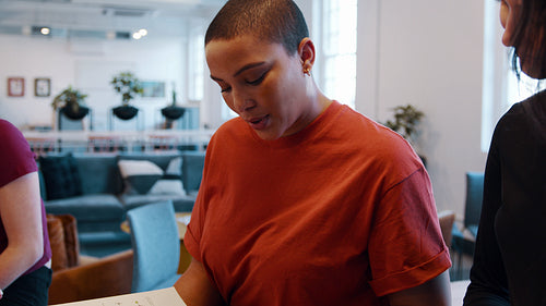 Girls preparing for annual exam