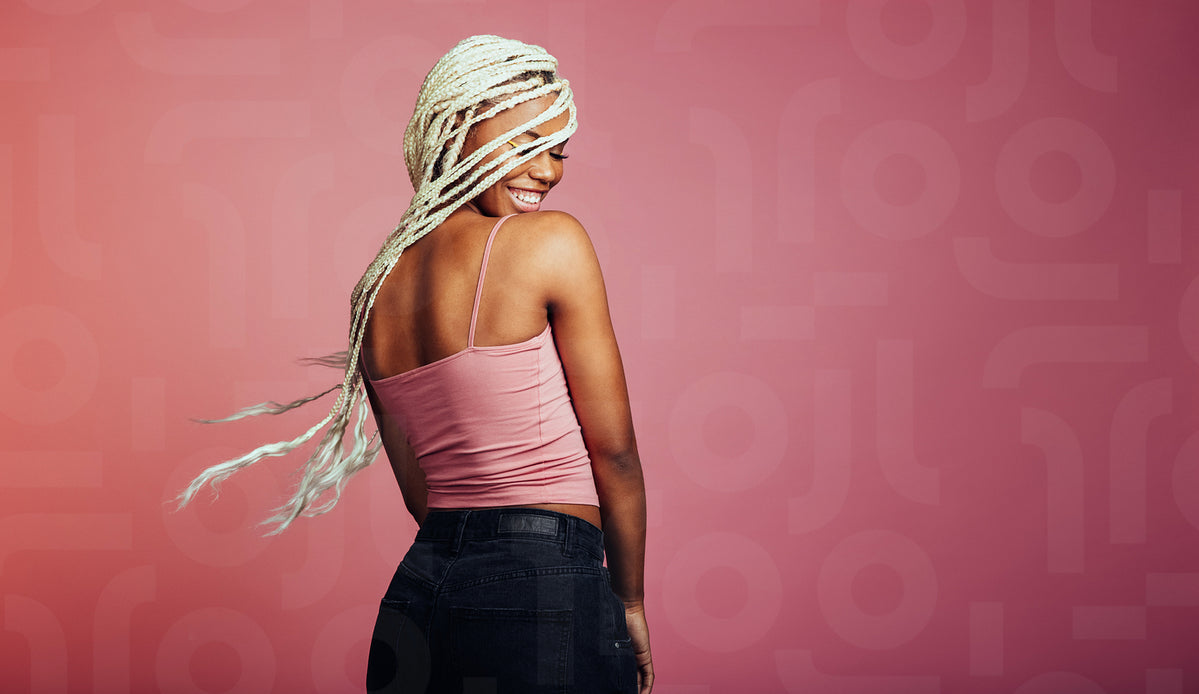 Rear view of smiling african american woman – Jacob Lund Photography ...