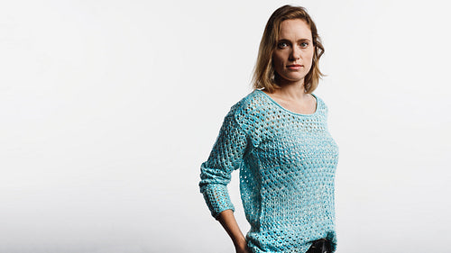 Portrait of a young woman