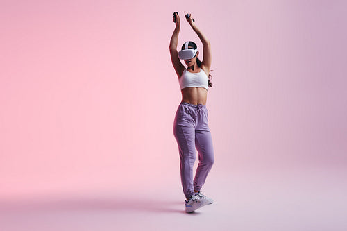 Virtual reality dance moves