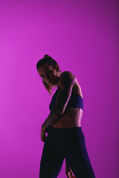 Woman doing fitness workout