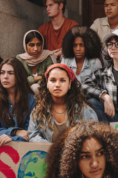 Youth climate change demonstration
