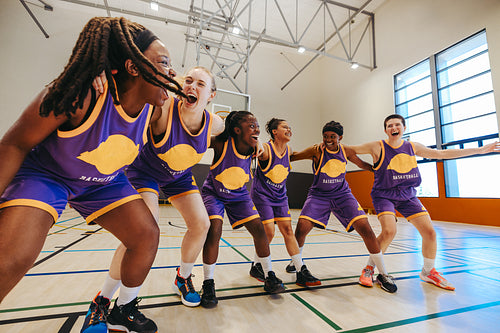 Overcoming the odds: Female team celebrates a comeback victory