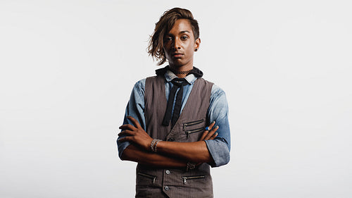 Portrait of a young man