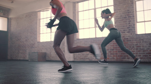 Speed and agility training in gym