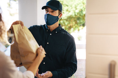 Home delivery service during covid-19 pandemic