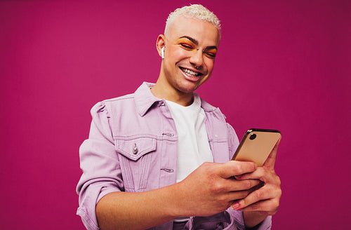 Enjoying contemporary music