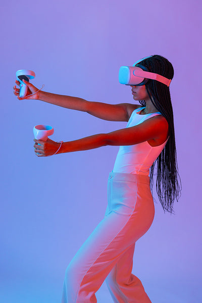 Playing and immersive vr game