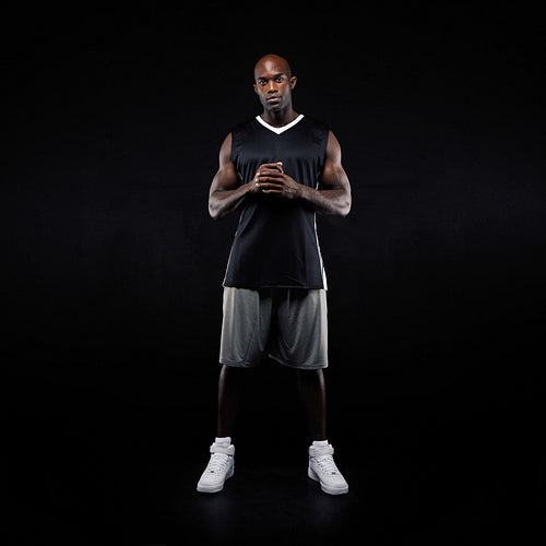 Young basketball player