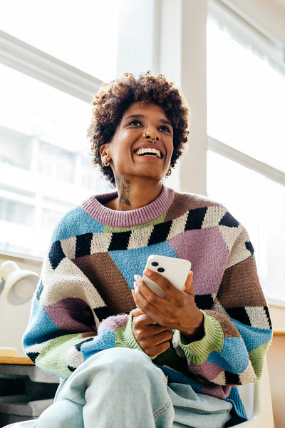 Colleagues collaborating in bright co-working space