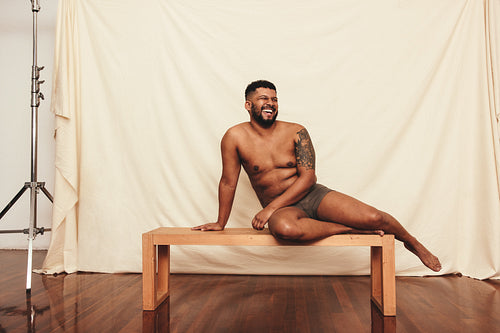 Self-confident and happy