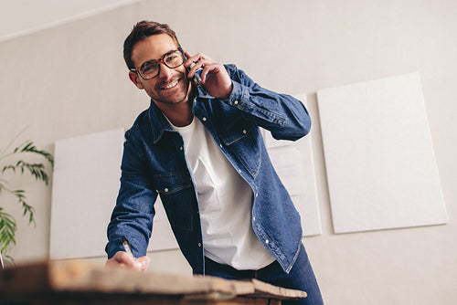 Planning business projects over the phone