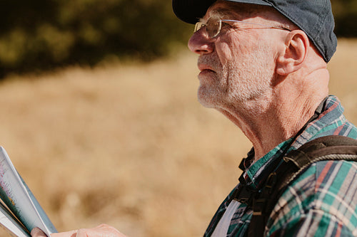 Hiker looking for right directions