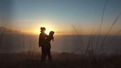 Romantic young couple on holidays