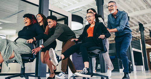 Playtime in the office