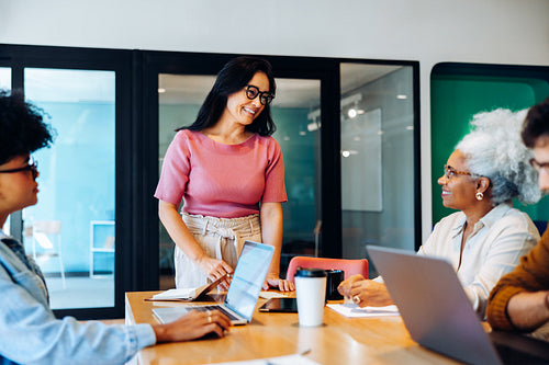 Leading with purpose: Supervisor supporting her team