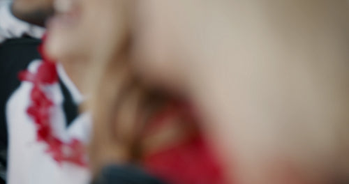 German soccer fans celebrating win in stadium